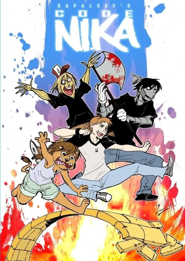 Code NIKA (2e éd.) écrit et illustré par Kevin Kapalsky ; librement adapté de l'oeuvre de L. Frank Baum "Le magicien d'Oz"