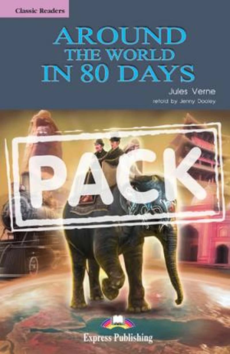 AROUND THE WORLD IN 80 DAYS SET WITH CD