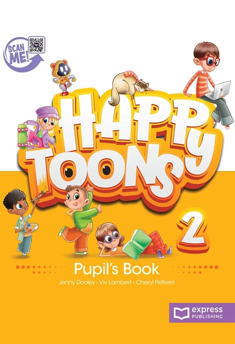 Happy Toons 2 Pupil’s Pack (With Activity Book & Digibook App)