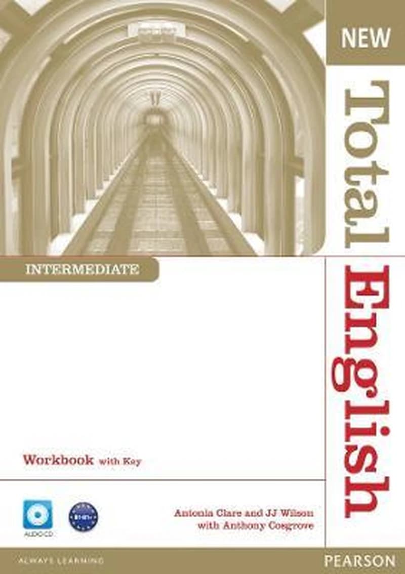 NEW TOTAL ENGLISH INTERMEDIATE WBK+KEY &amp; AUDIO CD