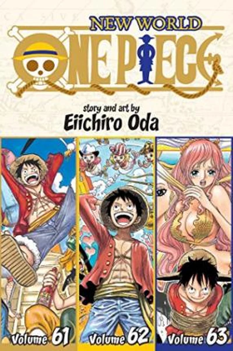ONE PIECE PACK 21 : 3-IN -1(T61-T62-T63) ANGLAIS