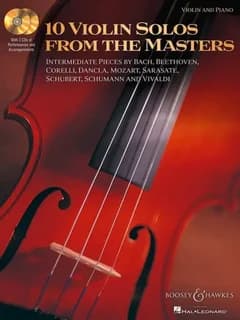 10 violin solos from the masters violon+cd
