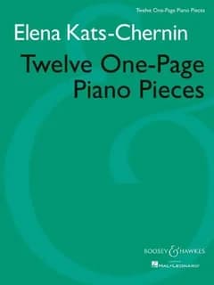 Twelve One-Page Piano Pieces
