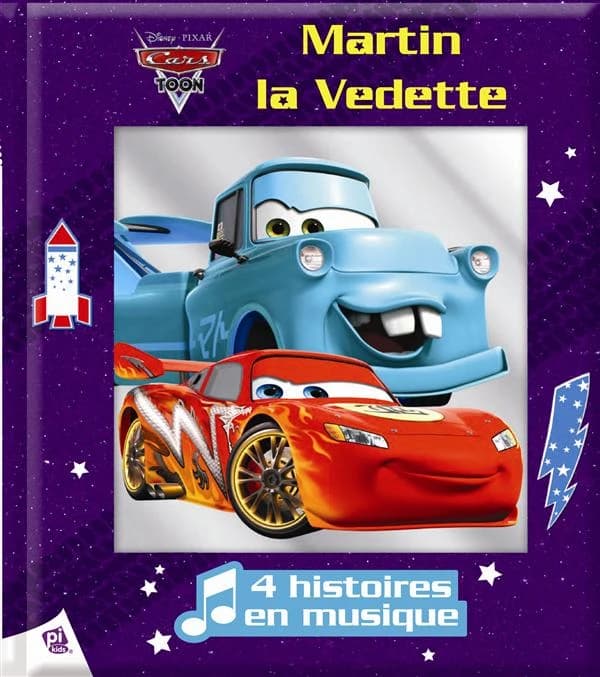 Cars toon : Martin la vedette : 4 histoires en musique