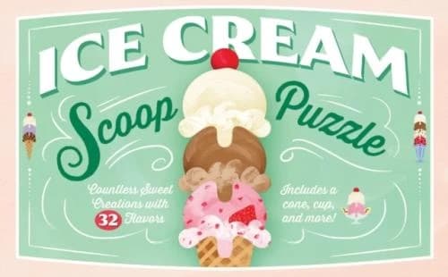 Ice cream scoop puzzle