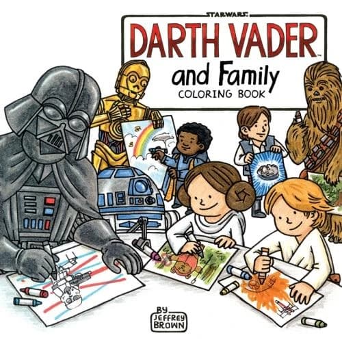 DARTH VADER AND FAMILY COLORING BOOK
