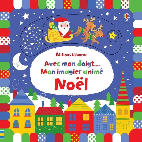 Avec mon doigt... : mon imagier animé : Noël