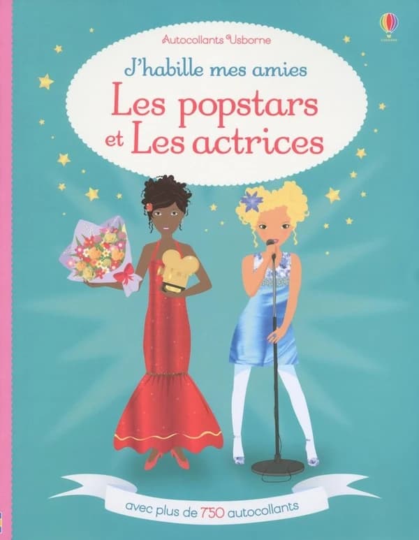 Les popstars et les actrices : [Autocollant]