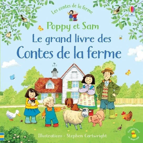 Poppy et Sam : le grand livre des contes de la ferme