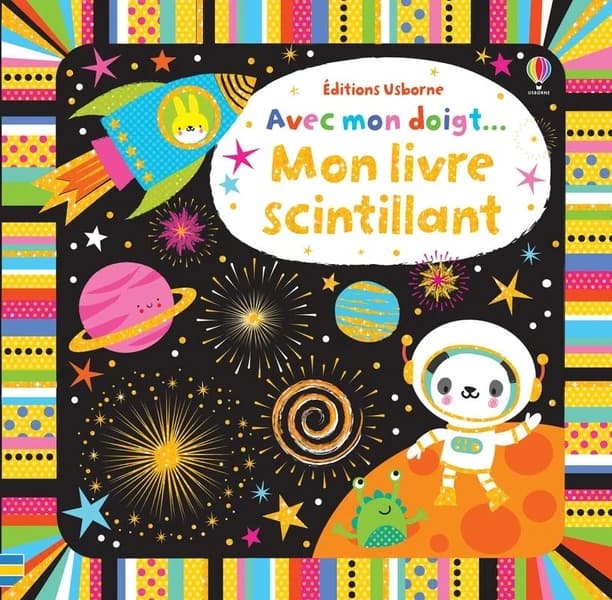 Avec mon doigt... : mon livre scintillant