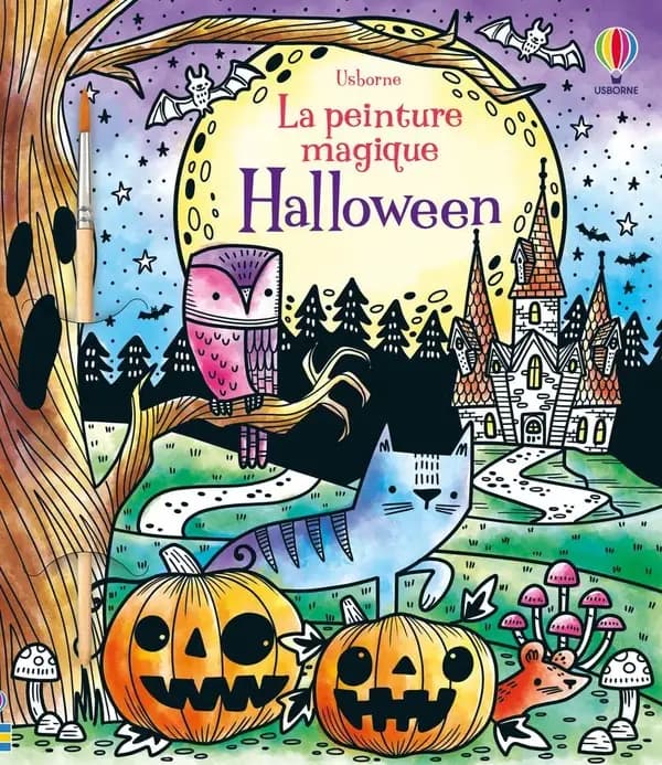 La peinture magique : Halloween : [Album à colorier]