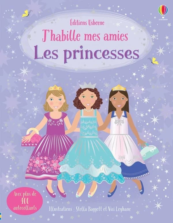 J'habille mes amies : les princesses