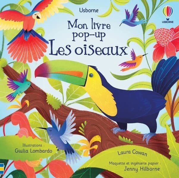 Mon livre pop-up : les oiseaux