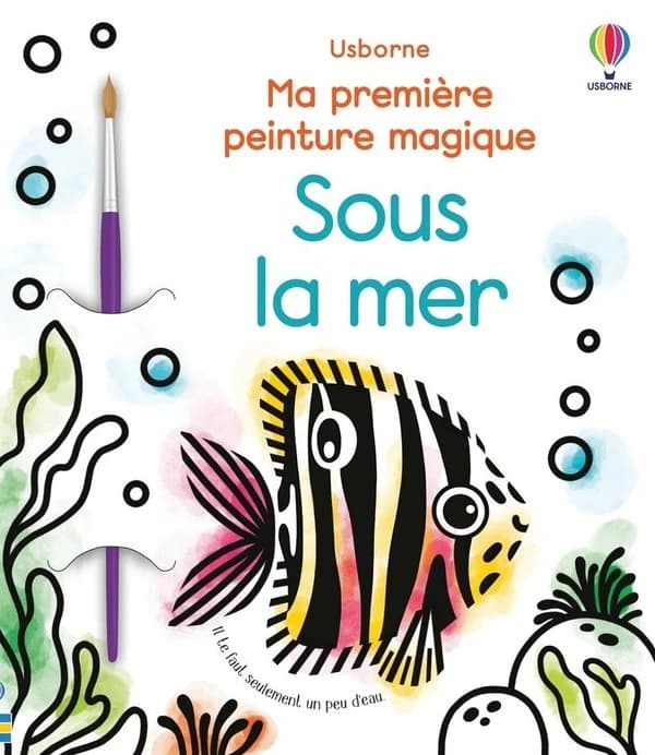La peinture magique : sous la mer