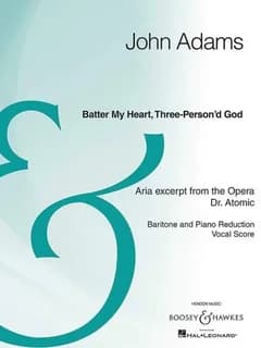 Batter my heart, three-person'd god chant