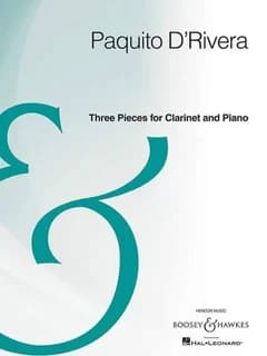 Three pieces for clarinet and piano clarinette