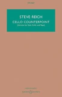Cello counterpoint : version for solo cello and tape