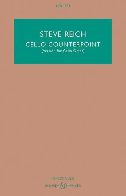 Cello counterpoint : version for cello octet