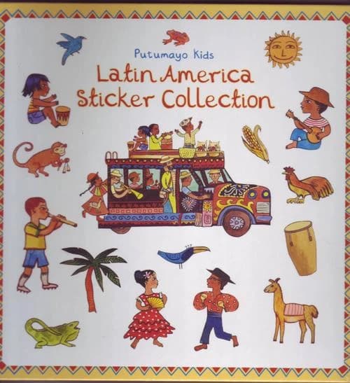 Latin America sticker collection