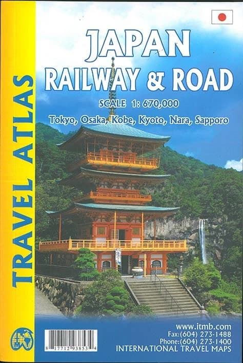 Japan railway & road (2nd ed.) International Travel Maps ; Lan Joyce, editor in chief