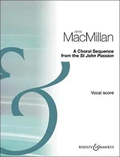 A choral sequence from the st john passion