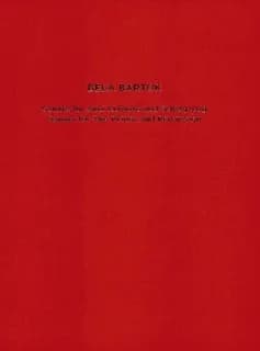 Sonate für zwei Klaviere und Schlagzeug : Faksimile des Partiturentwurfs und der annotierten Partiturkopie Paul Sachers ([Reproduction in facsimile]) Béla Bartók ; edited by Felix Meyer : Sonata for two pianos and percussion : facsimile of the draft score