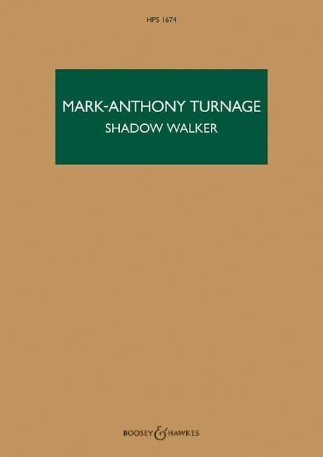 Shadow Walker - after Mark Wallinger Double Concerto for Two Violins and Orchestrastudy Score