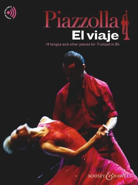 El viaje : 14 tangos and other pieces for Trumpet in Bb. Trompete in B; Klavier ad libitum.