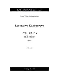 Symphony in B Minor Op. 4 Score