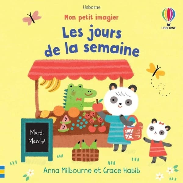 Mon petit imagier : les jours de la semaine