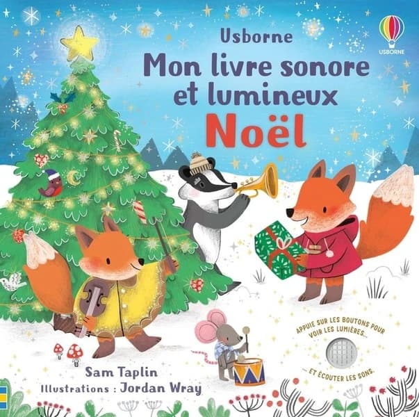 Mon livre sonore et lumineux : Noël : Mon livre sonore et lumineux