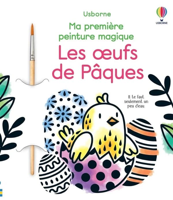 Ma première peinture magique : les oeufs de Pâques