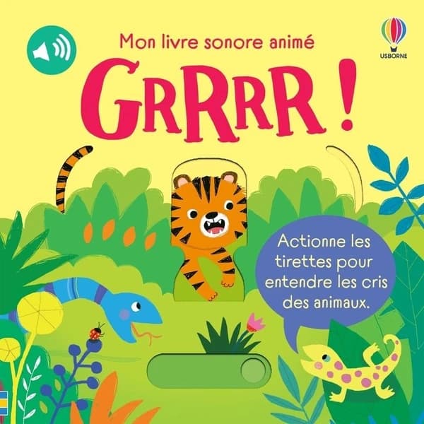 Mon livre sonore animé : grrrr !