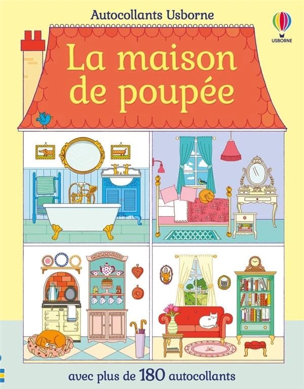La maison de poupée : premiers autocollants : dès 3 ans : [Autocollant]