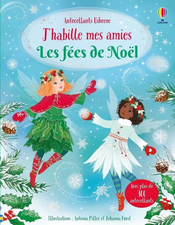 J'habille mes amies : Les fées de Noël
