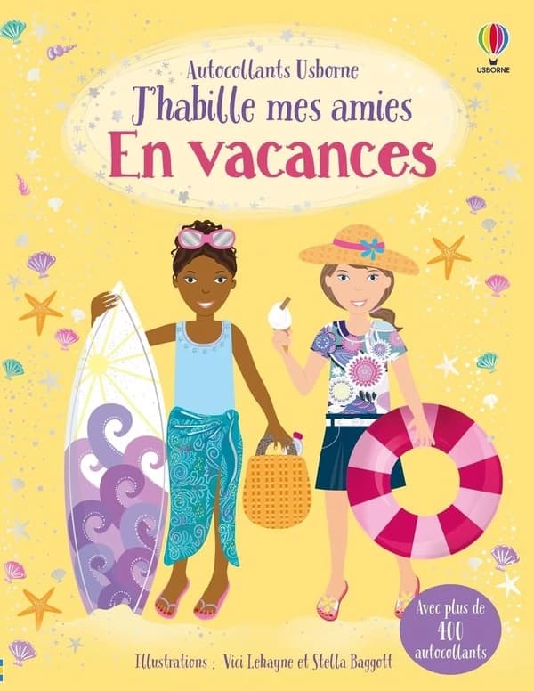 En vacances : Avec plus de 400 autocollants