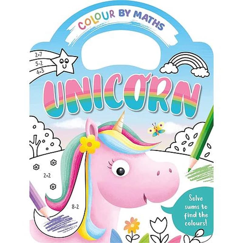 Colour By Maths - Unicorn