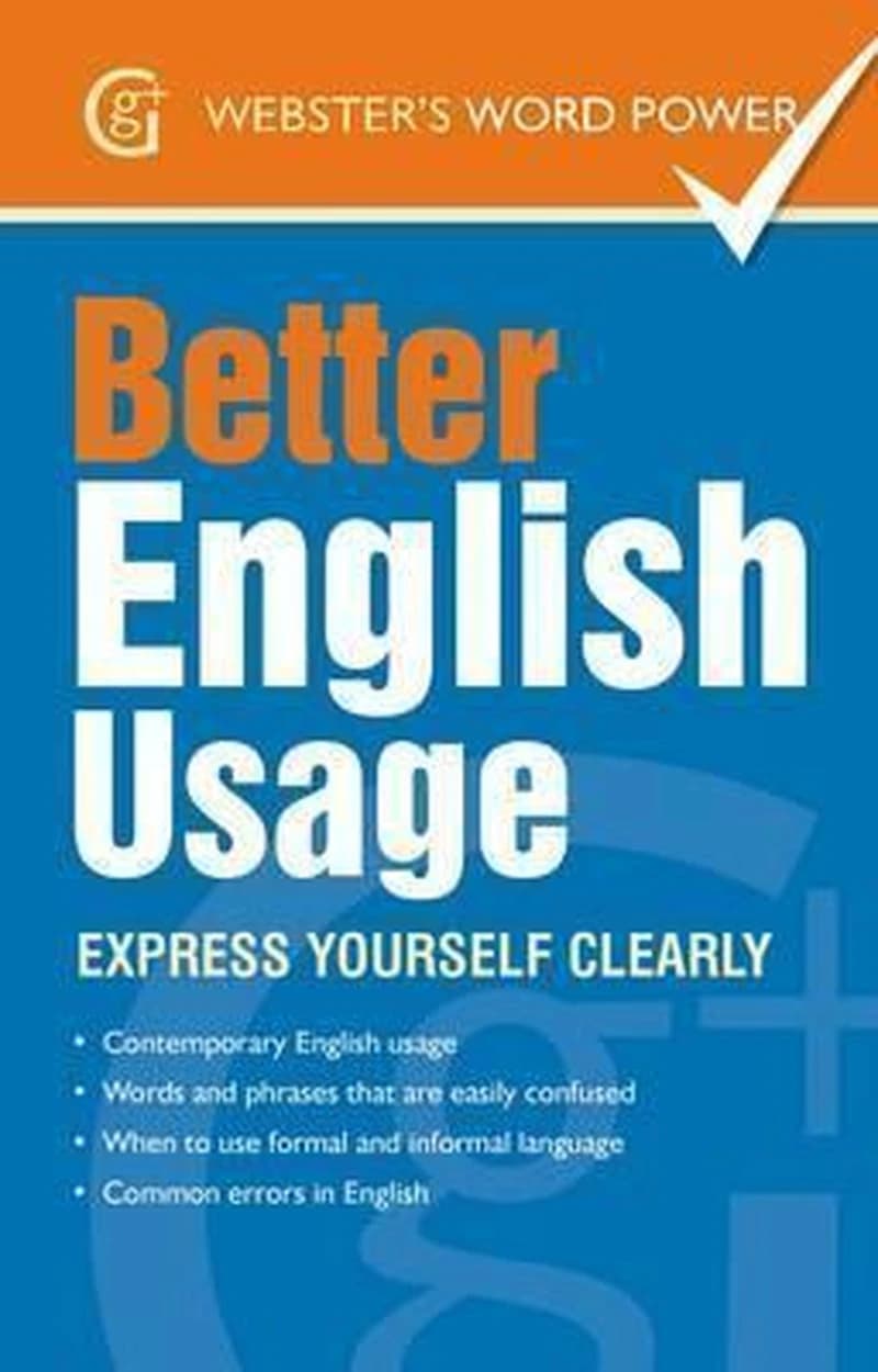 BETTER ENGLISH USAGE
