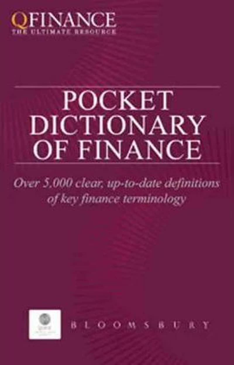 POCKET DICTIONARY OF FINANCE