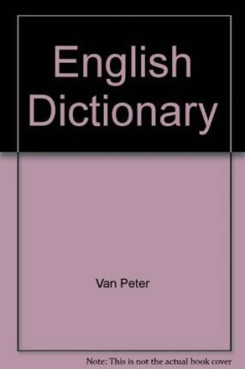ENGLISH DICTIONARY LARGE