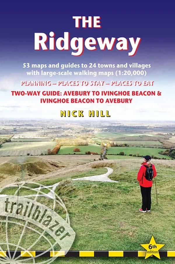 The Ridgeway : Two-way guide with 53 Large-Scale Walking Maps (1:20,000) & Guides to 24 Towns & Villages - Planning, Places to Stay, Places to Eat