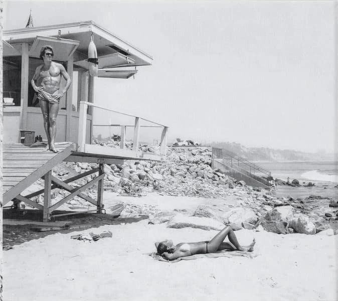 At the beach