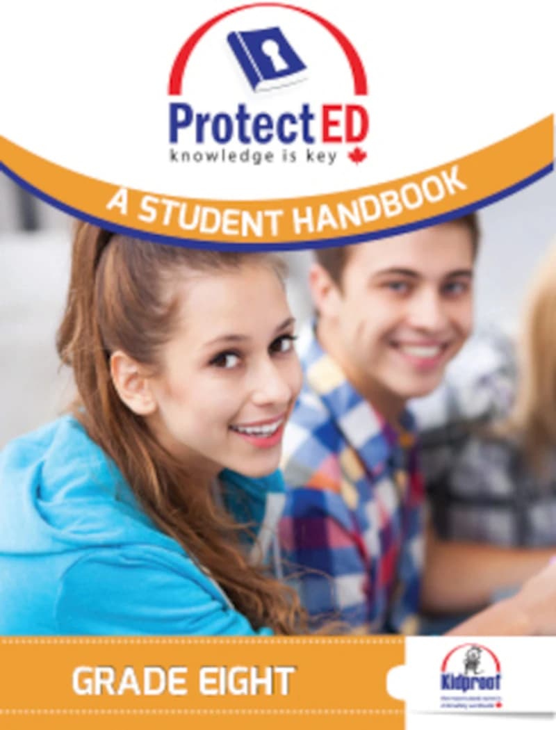 PROTECT ED STUDENT WORKBOOK GRADE 8 + PARENT GUIDEBOOK 2013