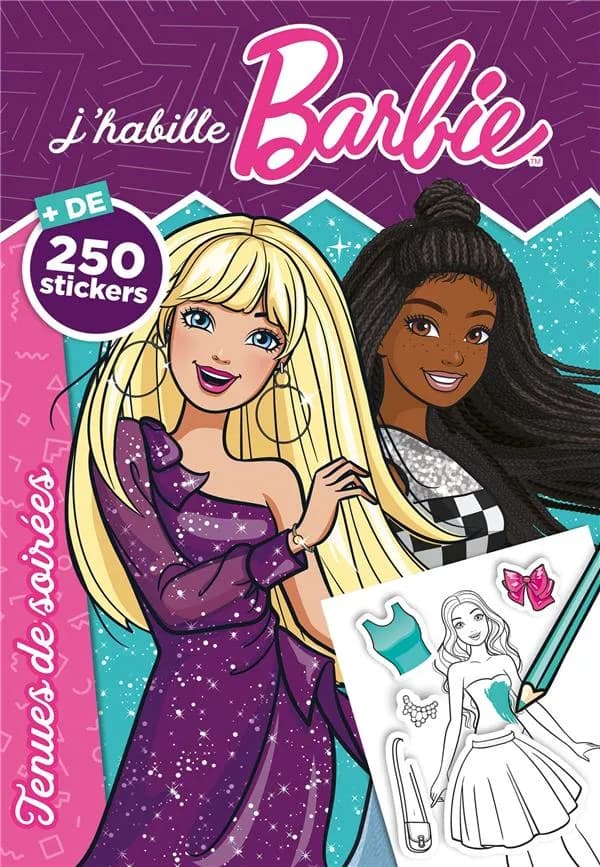 J'habille Barbie : tenues de soirée : [Album à colorier]