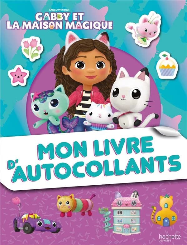 Mon livre d'autocollants : Gabby et la maison magique : [Autocollant]