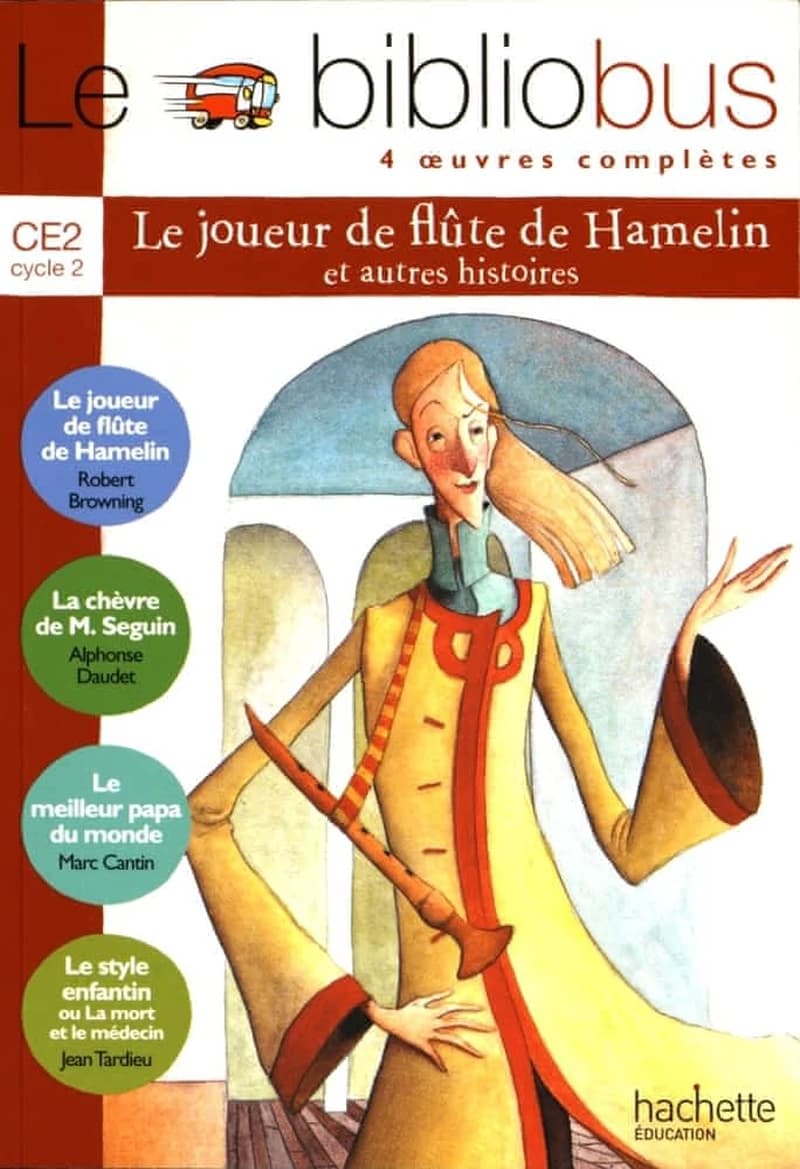 Le bibliobus, CE2, cycle 3 : 4 oeuvres complètes