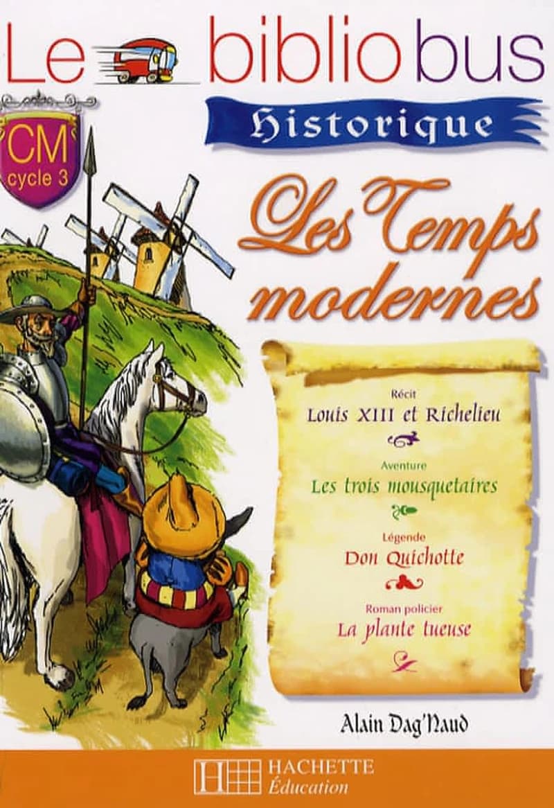 Le bibliobus, CM, cycle 3 : les temps modernes