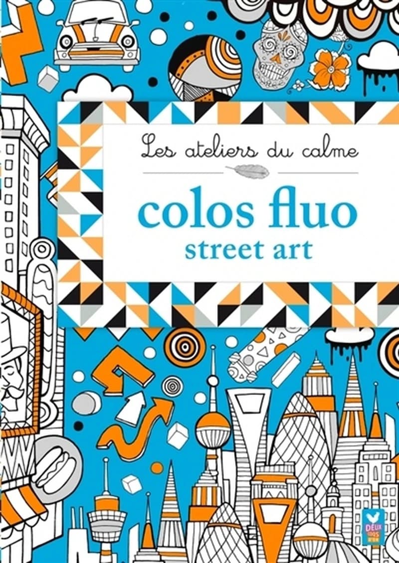 Colos fluo - street art : [Album à colorier]