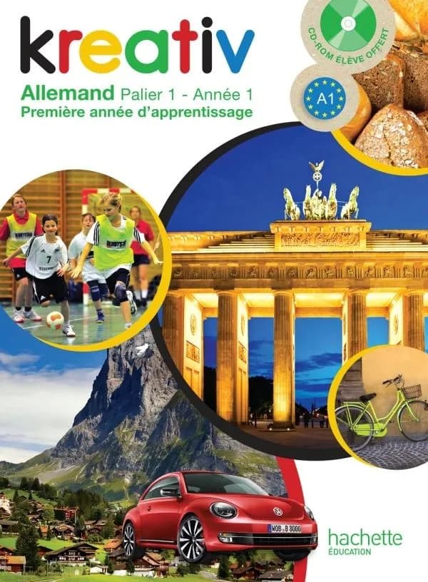 Kreativ : allemand, palier 1, année 1