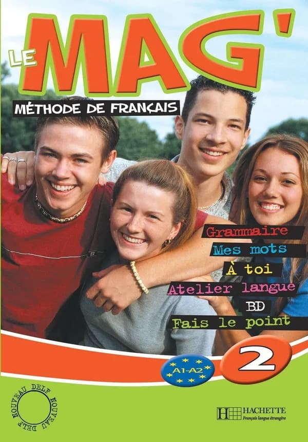 Le mag' 2 : A1-A2, méthode de français